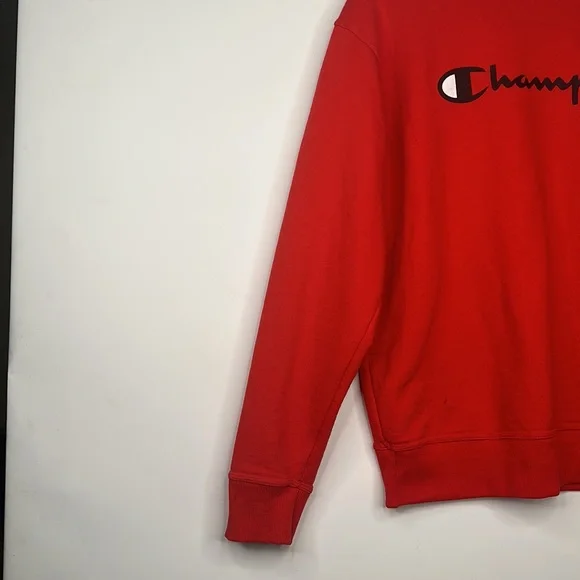 Champion Sweatshirt Mens Size M Red - Picture 5 of 9